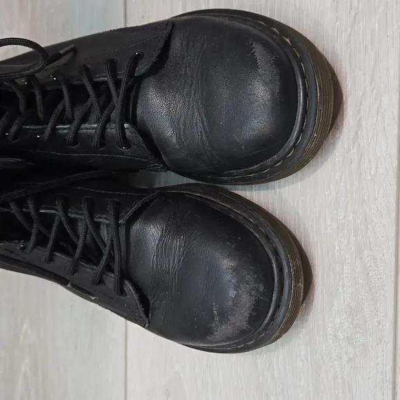 Doc Dr.Martens Kids  Ankle Tractor Platform Chunky Leather Boots shoes 2