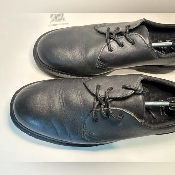 Doc Martens 1461 MONO SLIP RESISTANT OXFORD SHOES Men's Black Leather Shoes