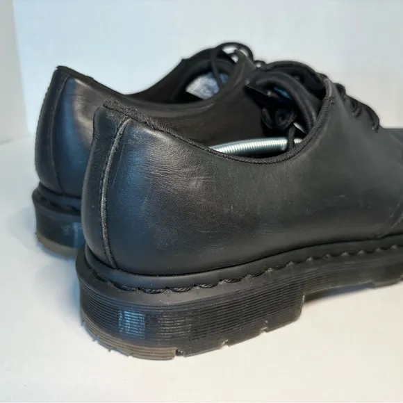 Doc Martens 1461 MONO SLIP RESISTANT OXFORD SHOES Men's Black Leather Shoes