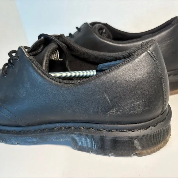 Doc Martens 1461 MONO SLIP RESISTANT OXFORD SHOES Men's Black Leather Shoes