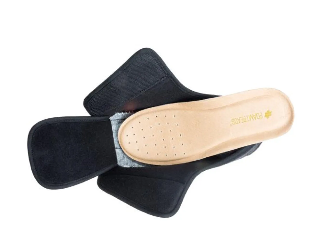 Doctor 2 Black Wool Men's Slipper