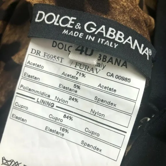 Dolce &amp; Gabbana Dress Patent Belt Grommets 40 ‎ 4