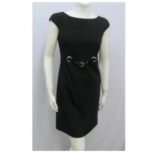 Dolce &amp; Gabbana Dress Patent Belt Grommets 40 ‎ 4