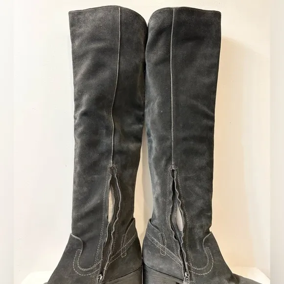 Dolce Vita Kitt Over The Knee Boots in Dark Gray Size 9