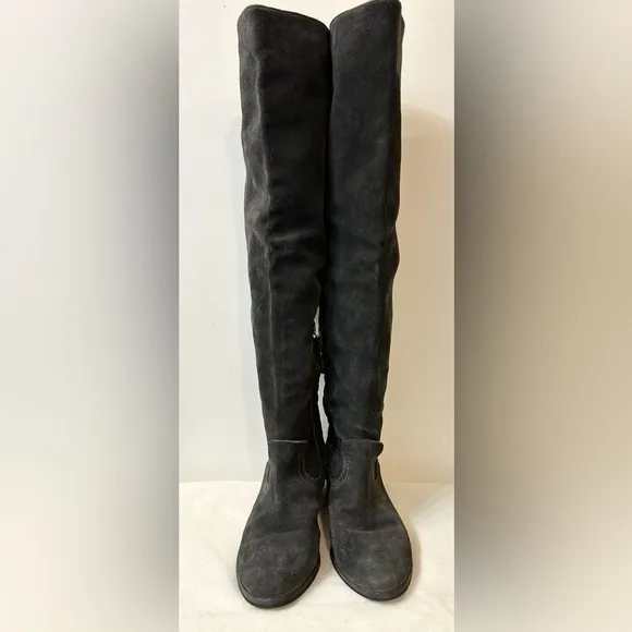Dolce Vita Kitt Over The Knee Boots in Dark Gray Size 9