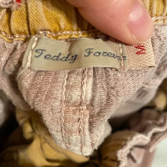 Dr Collectors Hollywood Teddy Corduroy Pants Dusty Rose Button Fly Streetwear