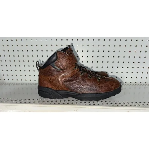 Dr. Comfort Ranger Mens Leather Orthopedic Diabetic Hiking Work Boots Size 8 XW