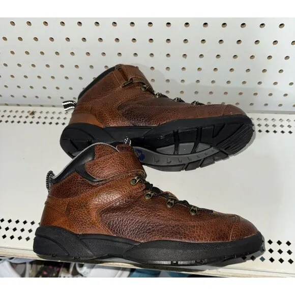 Dr. Comfort Ranger Mens Leather Orthopedic Diabetic Hiking Work Boots Size 8 XW