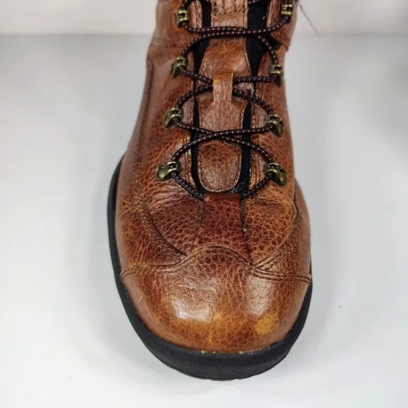 Dr. Comfort Ranger Work Orthopedic Boots Leather Chestnut Men's Shoe Size 11.5XW
