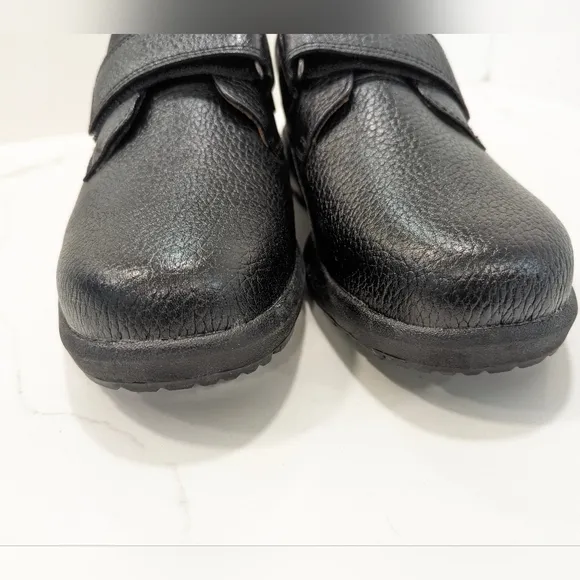Dr. Comfort William-X Double Depth leather orthopedic diabetic black shoes 8.5W