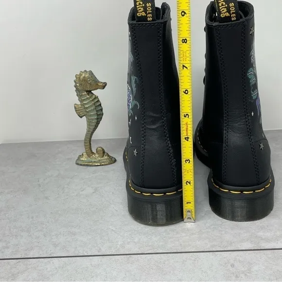 Dr Marten 1490 Mystic Garden Size 5 Floral Leather Mid-calf Boots NWOB