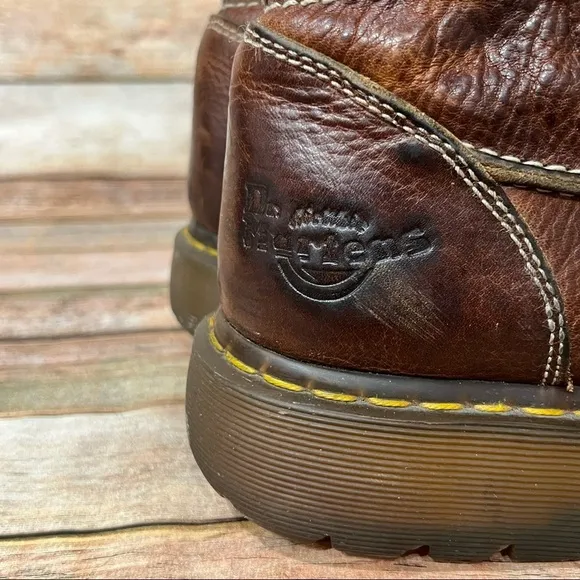 Dr. Martens 12307 Brown Leather Mid Boots