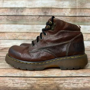 Dr. Martens 12307 Brown Leather Mid Boots