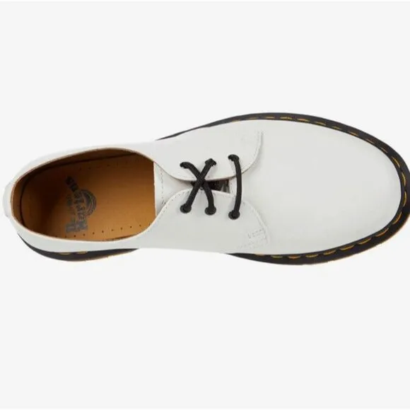 Dr. Martens 1461 Bex Smooth Oxford White Patent Leather New Sz 8