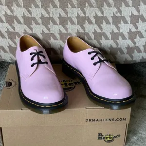 Dr. Martens 1461 Pale Pink Patent Lamper Oxford Shoes