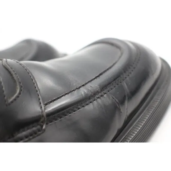 Dr. Martens 8570 Men Size UK 6 Black Leather Shoes Oxford Comfort Slip on Shoes