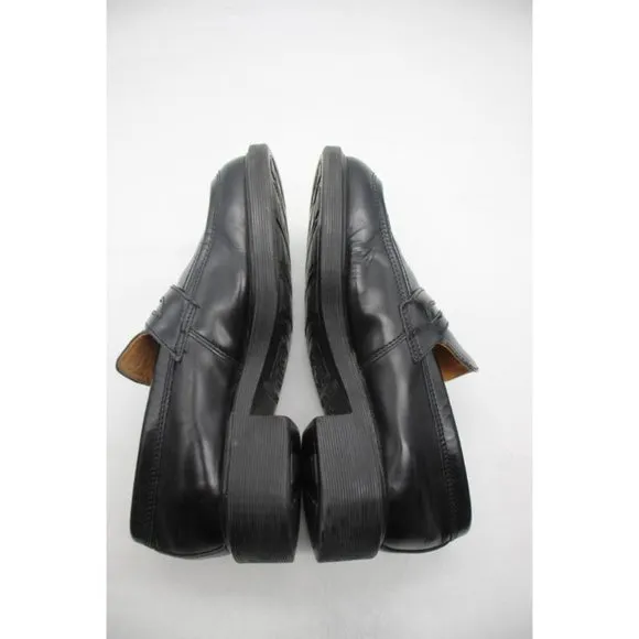Dr. Martens 8570 Men Size UK 6 Black Leather Shoes Oxford Comfort Slip on Shoes
