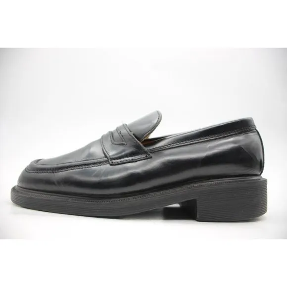 Dr. Martens 8570 Men Size UK 6 Black Leather Shoes Oxford Comfort Slip on Shoes