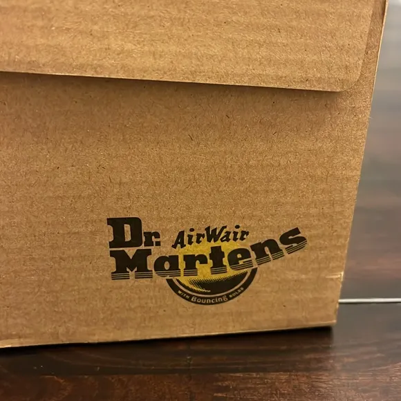 Dr. Martens Bonny Mid grey Canvas boots new 22053053 Mens Size 9