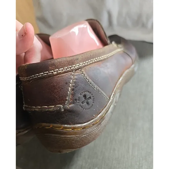 Dr. Martens Jacob Brown Leather Loafer Slip On Casual Shoes Men's Size 13M