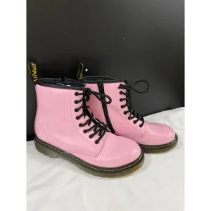 Dr. Martens Junior Girl's Pink Patent Leather Shoes/Boots Size 4 SKU 5794