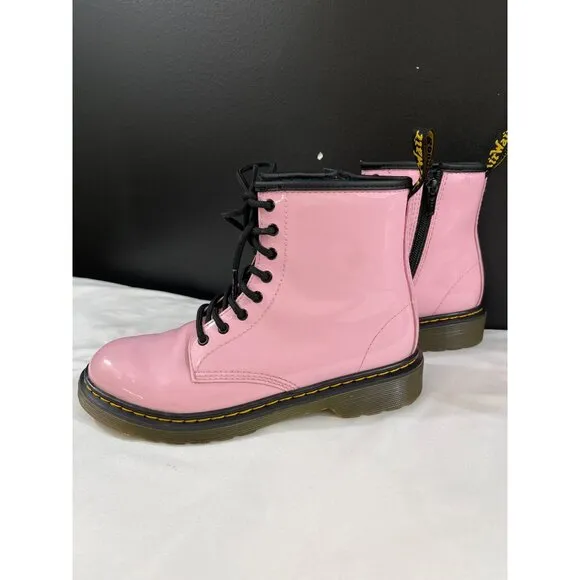 Dr. Martens Junior Girl's Pink Patent Leather Shoes/Boots Size 4 SKU 5794