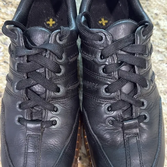 Dr. Martens Pembridge Black Leather Casual Oxford Shoes Slip Resistant 10