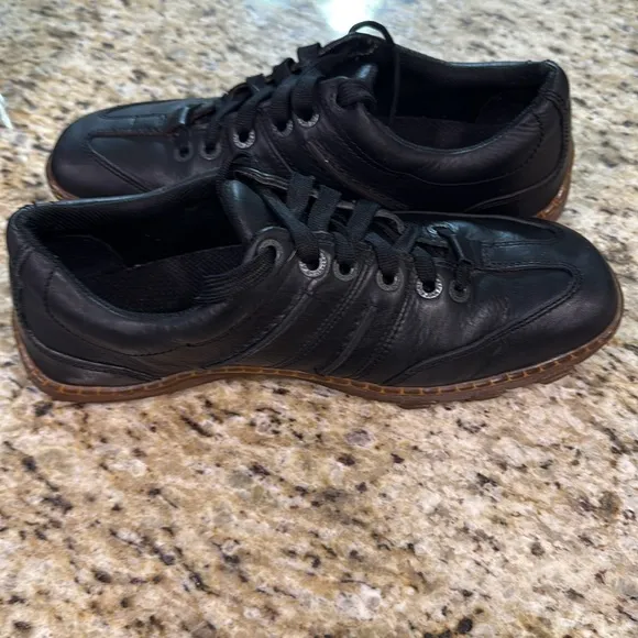 Dr. Martens Pembridge Black Leather Casual Oxford Shoes Slip Resistant 10