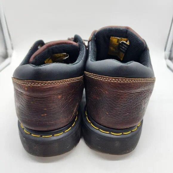 Dr. Martens SPT/80S Gunby ST Steel Toe Shoes 14 Slip Resistant EH Work Brown