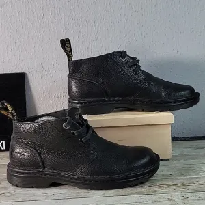 Dr. Martens Industrial SUSSEX Black Leather 3i Chukka Work Boots W9 M8 UK‎ 7