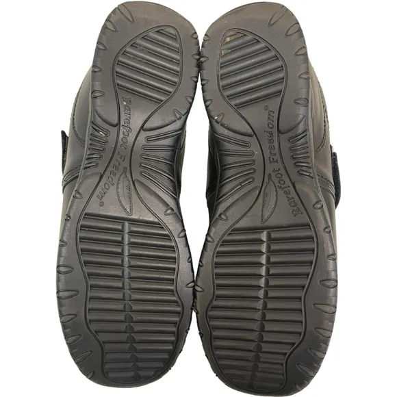 DREW Barefoot Freedom Women's Size 10.5 W Antwerp Black Leather Heritage Shoes