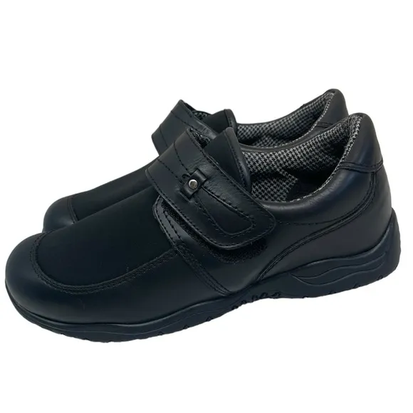 DREW Barefoot Freedom Women's Size 10.5 W Antwerp Black Leather Heritage Shoes
