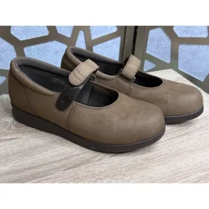Drew Mary Jane Diabetic Orthopedic Shoes Slip On Comfort Suede Leather Sz 9 M