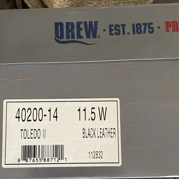 Drew Toledo II orthopedic men’s shoes size 11.5 W new in box