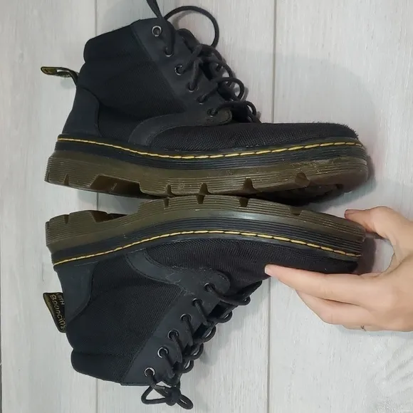 Dr.Martens Womens Bonny Ankle Booties Chunky Tractor Platform shoes sz L8 M7