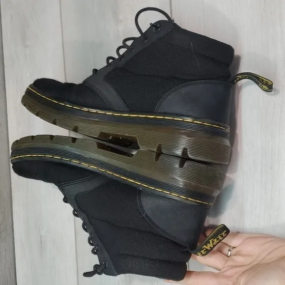 Dr.Martens Womens Bonny Ankle Booties Chunky Tractor Platform shoes sz L8 M7