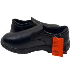 DS Work Men's Manager Slip Resistant Slip On Black Shoes Size 11