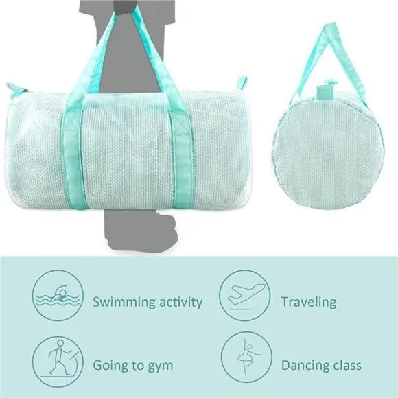 DUFFLE Bag for Kids, Mint green