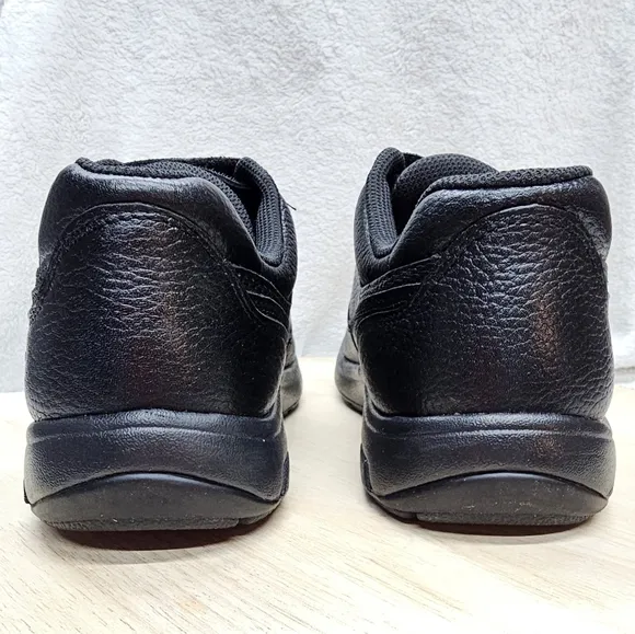 DUNHAM Men’s Winslow Leather Oxford Shoes Size 7 Hook and Loop Closure N…
