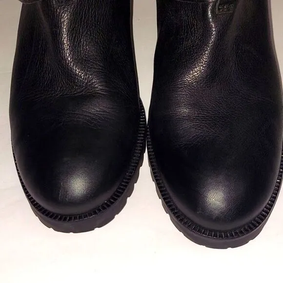 DVF Diane von Furstenberg Safari Moto Mid-Calf Boots Sz 10