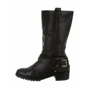 DVF Diane von Furstenberg Safari Moto Mid-Calf Boots Sz 10