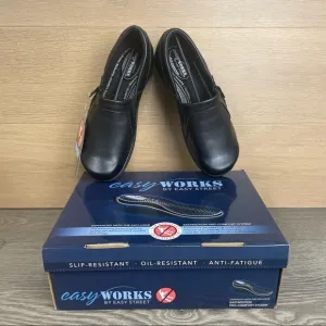 Easy Works by Easy Street BentleyWomen's Slip Resistant Work Shoe NWB!