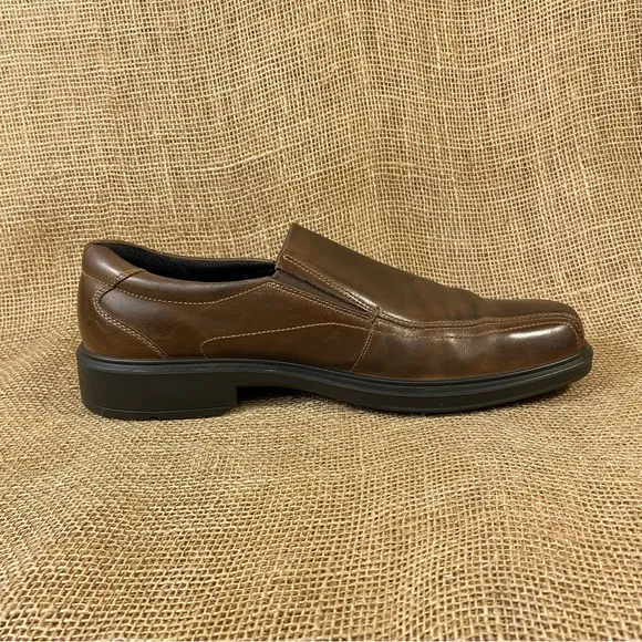 ECCO Shoes Slip-On Brown Leather Men's Size 13