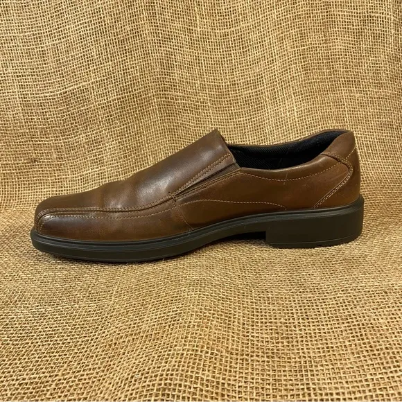 ECCO Shoes Slip-On Brown Leather Men's Size 13