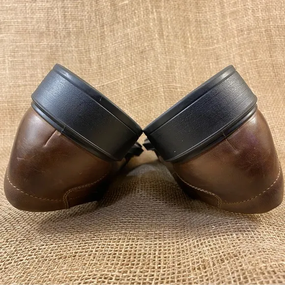 ECCO Shoes Slip-On Brown Leather Men's Size 13