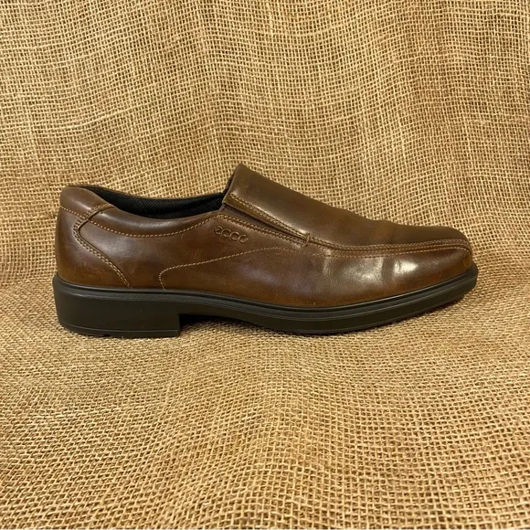 ECCO Shoes Slip-On Brown Leather Men's Size 13