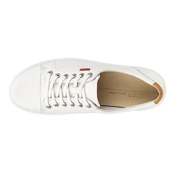 ECCO WOMEN'S SOFT 7 SNEAKER, WHITE, 9-9.5