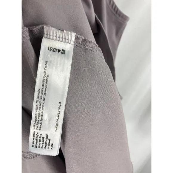 Eileen Fisher Light Purple Organic Cotton Shift Dress Size Medium