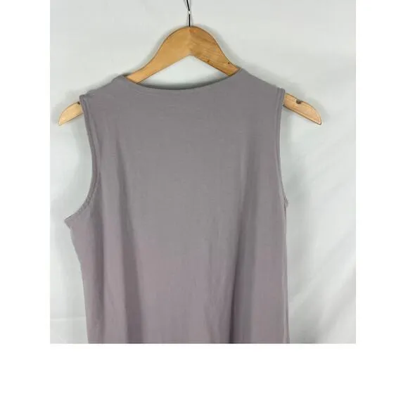Eileen Fisher Light Purple Organic Cotton Shift Dress Size Medium