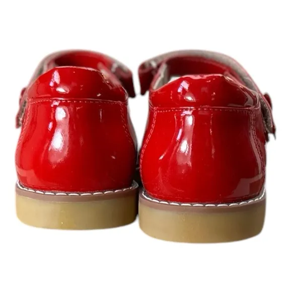 Elephantito NWB Size 4 Red patent leather Maryjane’s shoes